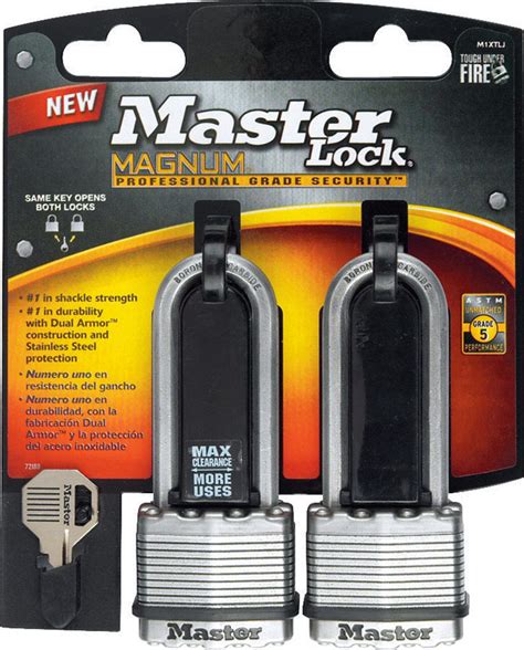 Product: Master Lock Combination Padlock, Shackle Height 19 mm, Anti ...