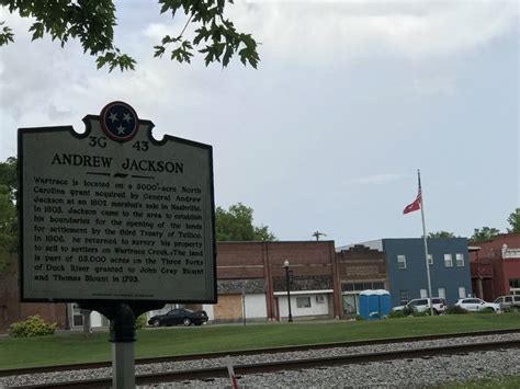 Andrew Jackson Historical Marker