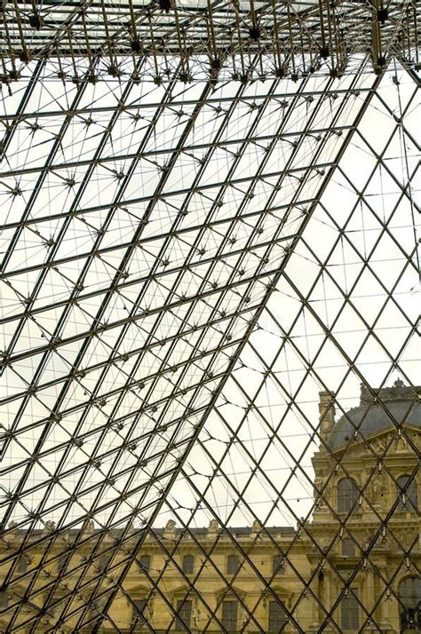 View of the Louvre Museum Building from the Inside Stock Image - Image ...