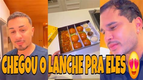 CARLINHOS MAIA CHAMOU LUCAS PRA MOSTRAR O LANCHE QUE CHEGOU YouTube