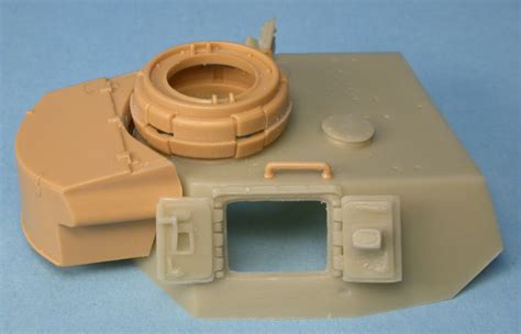 148th Scale German Panzer Iii Turret W Open Hatches