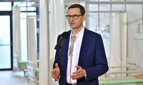 Morawiecki O Hybrydowym Ataku Bia Orusi Jest Wymierzony W Nas