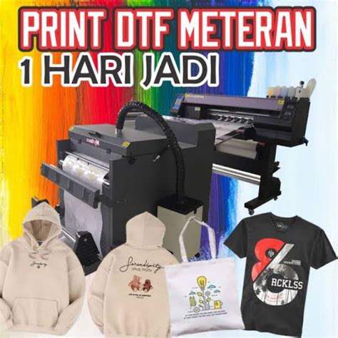 Jual Jasa Cetak Sablon Dtf Logo Gambar Custom Siap Press Ukuran A A