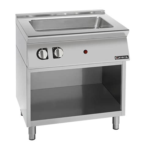 Giorik Series Electric Bain Marie Top On Open Base