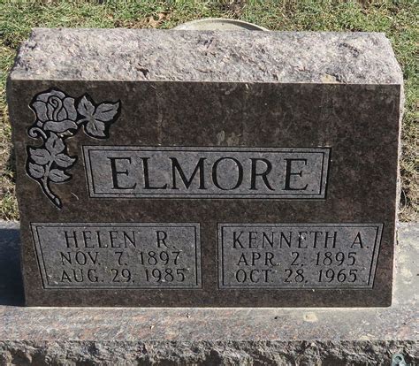 Kenneth Arthur Elmore M Morial Find A Grave