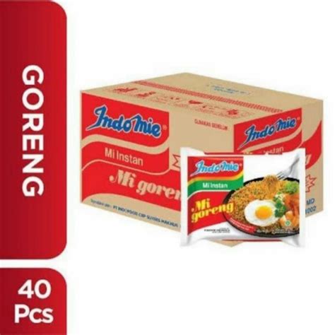 Jual Indomie Goreng 1 Dus Isi 40 Pcs Indonesia Shopee Indonesia