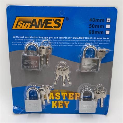 Master Key Padlock Set | Shopee Philippines