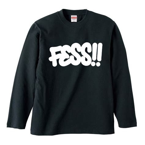FESS!! L/SL TEE ブラック | FESSStore
