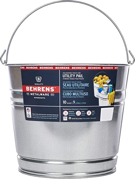 Amazon Behrens Behrens Gs Gs Quart Galvanized Steel