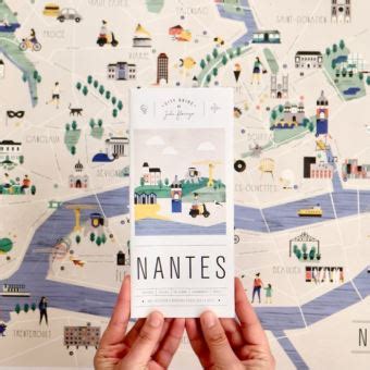 City Guide De Nantes Broch Julie Flamingo No Mie Cedille Achat