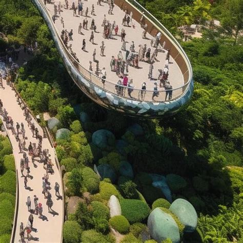 Premium Photo Aerial View Of The Golden Bridge Is Lifted By Two Giant