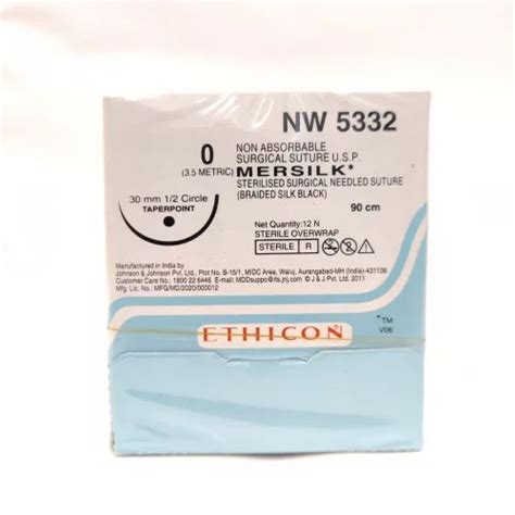 Ethicon Mersilk Nw Silk Sutures At Box In New Delhi Id