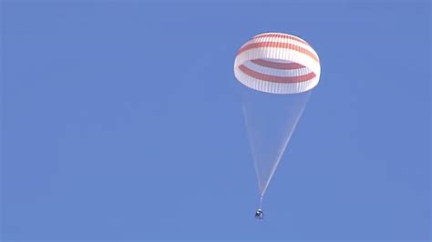 Broken Russian Space Capsule Soyuz Ms 22 Drone Has Landed On Earth