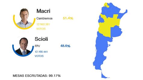 El Mapa Del Balotaje La Zona Centro Fue Clave Para Macri