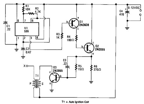 High Voltage Generator Circuit Diagram