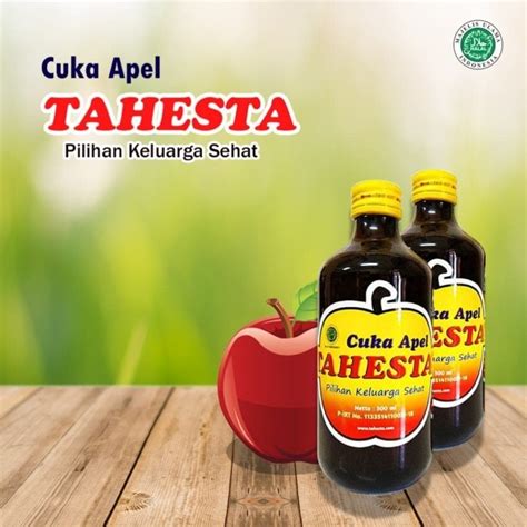 Jual CUKA APEL TAHESTA ORIGINAL ISI 320 ML Shopee Indonesia