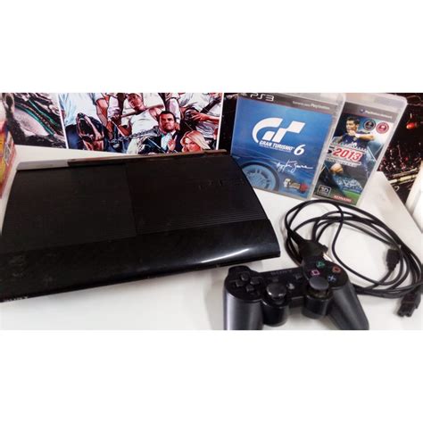 Playstation 3 Super Slim PS3 250gb Escorrega o Preço