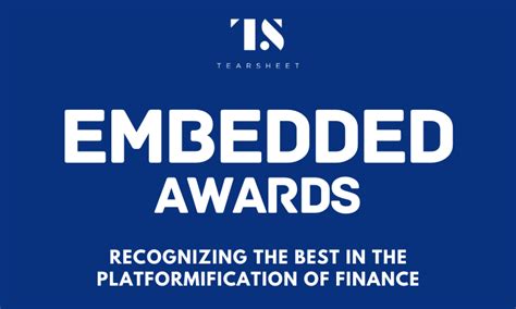 Announcing Tearsheet’s 2020 Embedded Awards winners - Tearsheet 
