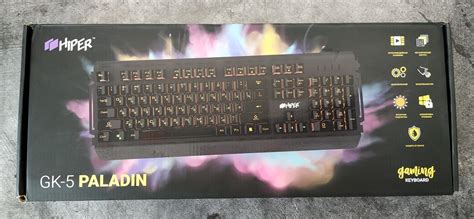 Обзор полумеханической игровой клавиатуры HIPER GK-5 Paladin