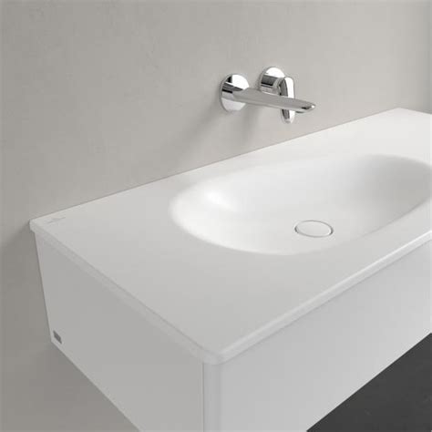 Villeroy Boch Antao Schrankwaschtisch Stone White Mit Ceramicplus