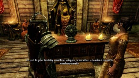 Skyrim Marriage Explained How To Get Married With The Amulet Of Mara