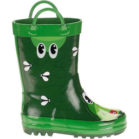 Toddler Boys Frog Rain Boots