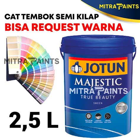 Jual Custom Cat Tembok Interior Jotun Majestic True Beauty Sheen