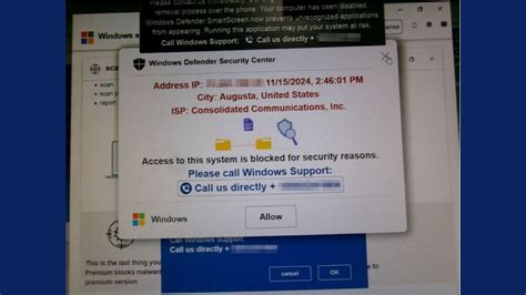 Windows Defender Security Center Scam How To Protect Your Computer