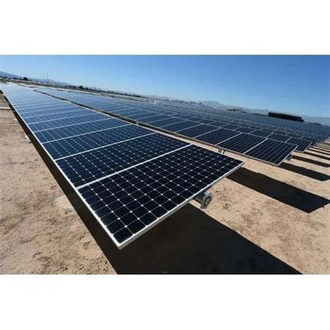 Mono Crystalline Monocrystalline Solar Power Plant Open Circuit