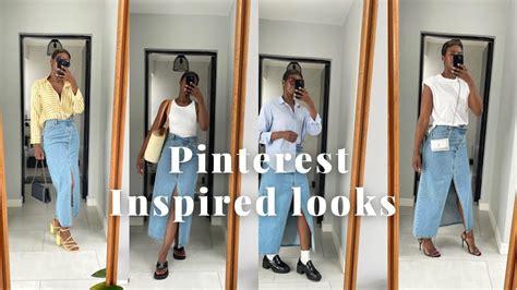 Recreating Pinterest Looks I Am Styling Skirt Different Times