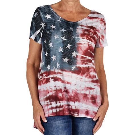 Women's Patriotic Short Sleeve Shirts – The Flag Shirt