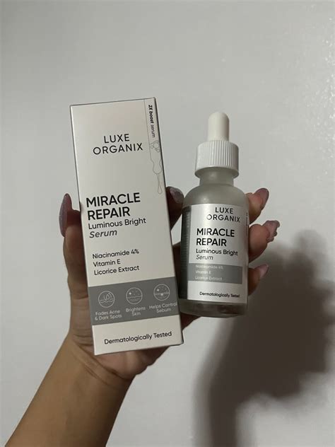 Luxe Organix Miracle Repair Serum Beauty And Personal Care Face Face