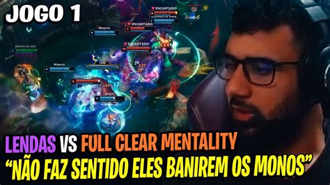 ABSOLUT REAGINDO AO TREINO DAS LENDAS Vs FULL CLEAR MENTALITY Time Do