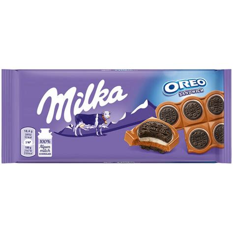 Milka Oreo Sandwich Chocolate Bar 32oz 92g Poppin Candy