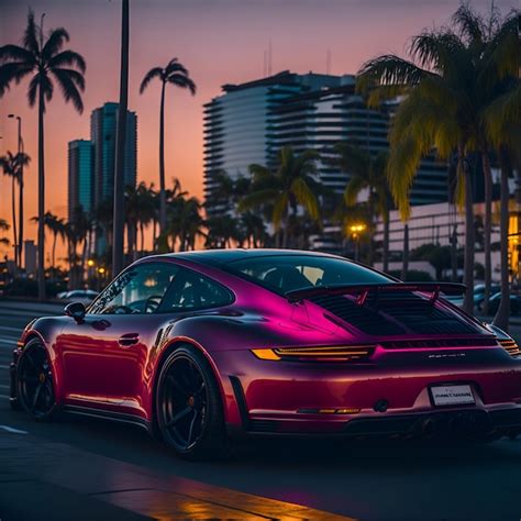 Premium Photo | Photo of a porsche 911 in miami