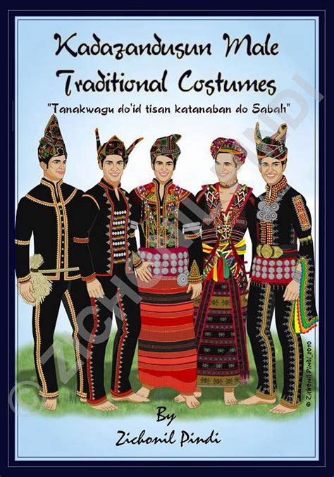 Kadazandusun Male Traditional Costumes by zichonilpindi on DeviantArt