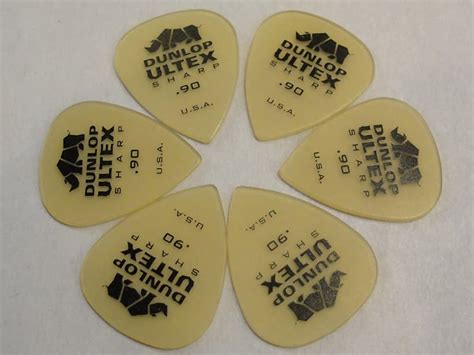 Dunlop Ultex Sharp Mm Guitar Picks Made In The Usa Reverb