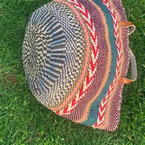 African Sisal Bag Sisal Basket Kiondo Handbag Beach Bag Etsy