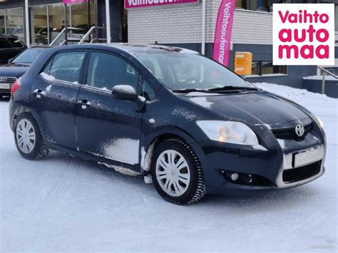 Toyota Auris 0 99 KIINTEÄ KORKO 1 6 Dual VVT i Linea Sol 5ov Juuri