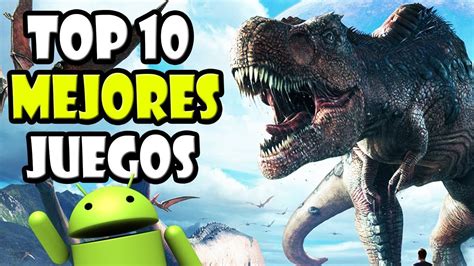 TOP 10 MEJORES JUEGOS DE DINOSAURIOS PARA ANDROID YouTube