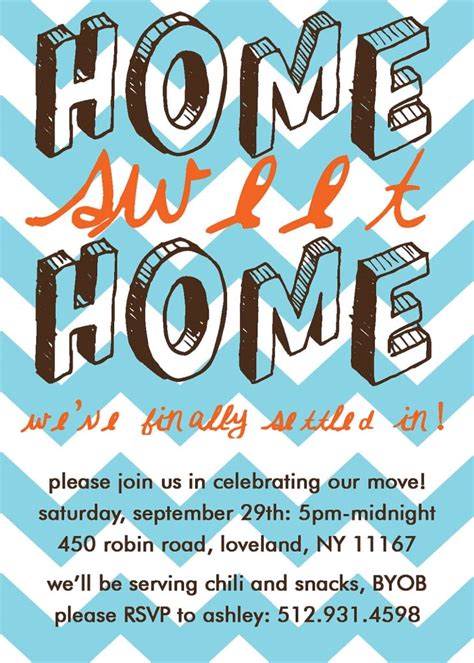 Housewarming Party Invitation