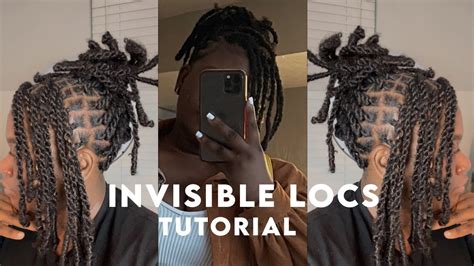 Invisible Locs 2 Strand Twist Tutorial Beginner Friendly Youtube