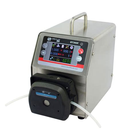 Bt300f Intelligent Dispensing Peristaltic Pump Lead Fluid Technology