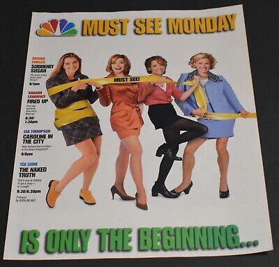 Print Ad Sexy Heels Long Legs Fashion Lady Blonde NBC TV Skirt Art Brooke EBay