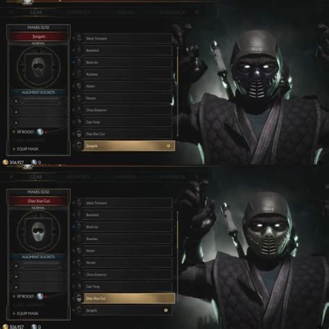 Noob Saibot Klassic Maskswhen You Buy The Klassic Skins Pack You Get