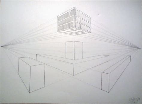 Two Point Perspective Boxes By G4rr3tt18 On Deviantart