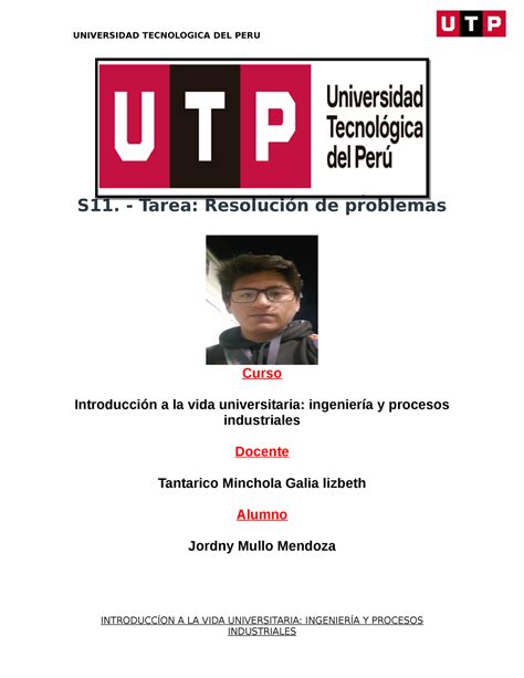 Ivu Actividad Jordnymullo Universidad Tecnologica Del Peru S