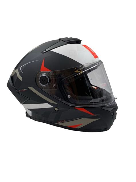 Casco Integral Con Lentes Mt Thunder Sv Exeo B Rojo Mate Motoshop