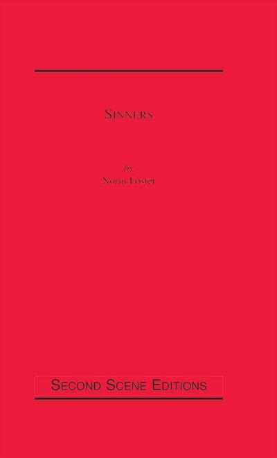 Sinners By Norm Foster Canadian Play Outlet