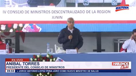 Exitosa Noticias On Twitter 🔵🔴 Ahora Premier Aníbal Torres